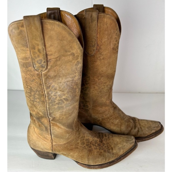Old Gringo Women’s Leather Leopardito 13" Cowboy Boots, size 8.5 - Picture 3 of 16